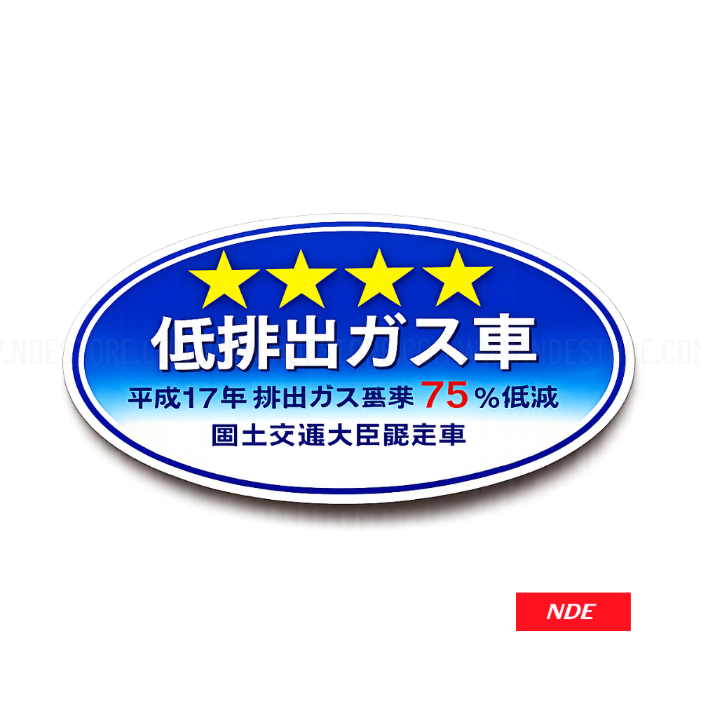 STICKER WINDSHIELD JDM