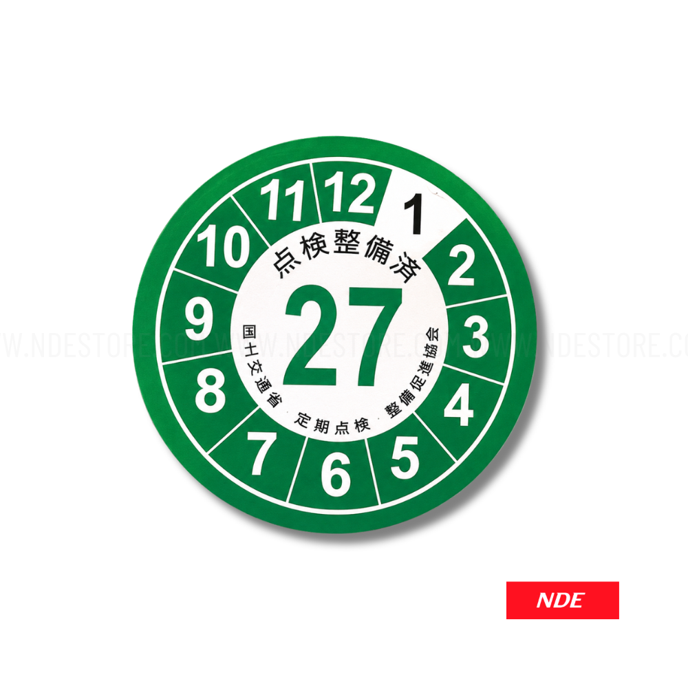 STICKER WINDSHIELD JDM
