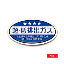 STICKER WINDSHIELD JDM