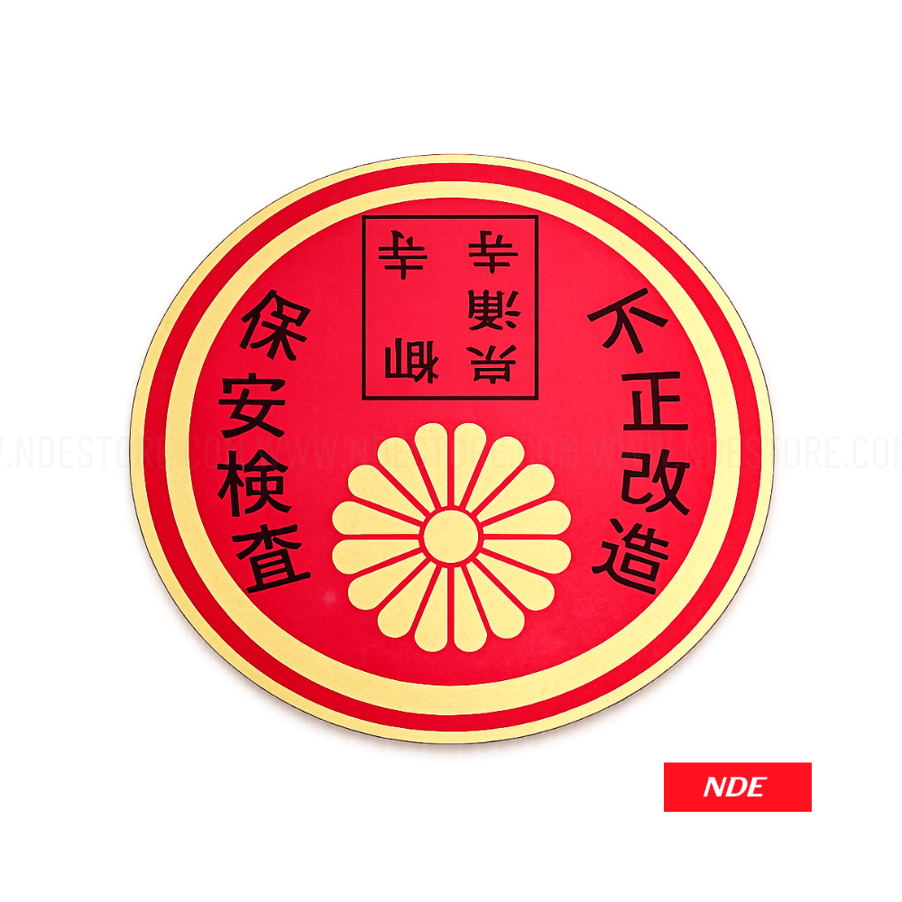 STICKER WINDSHIELD JDM LABEL