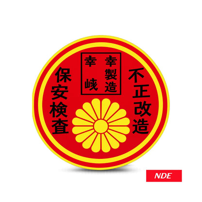 STICKER WINDSHIELD JDM LABEL