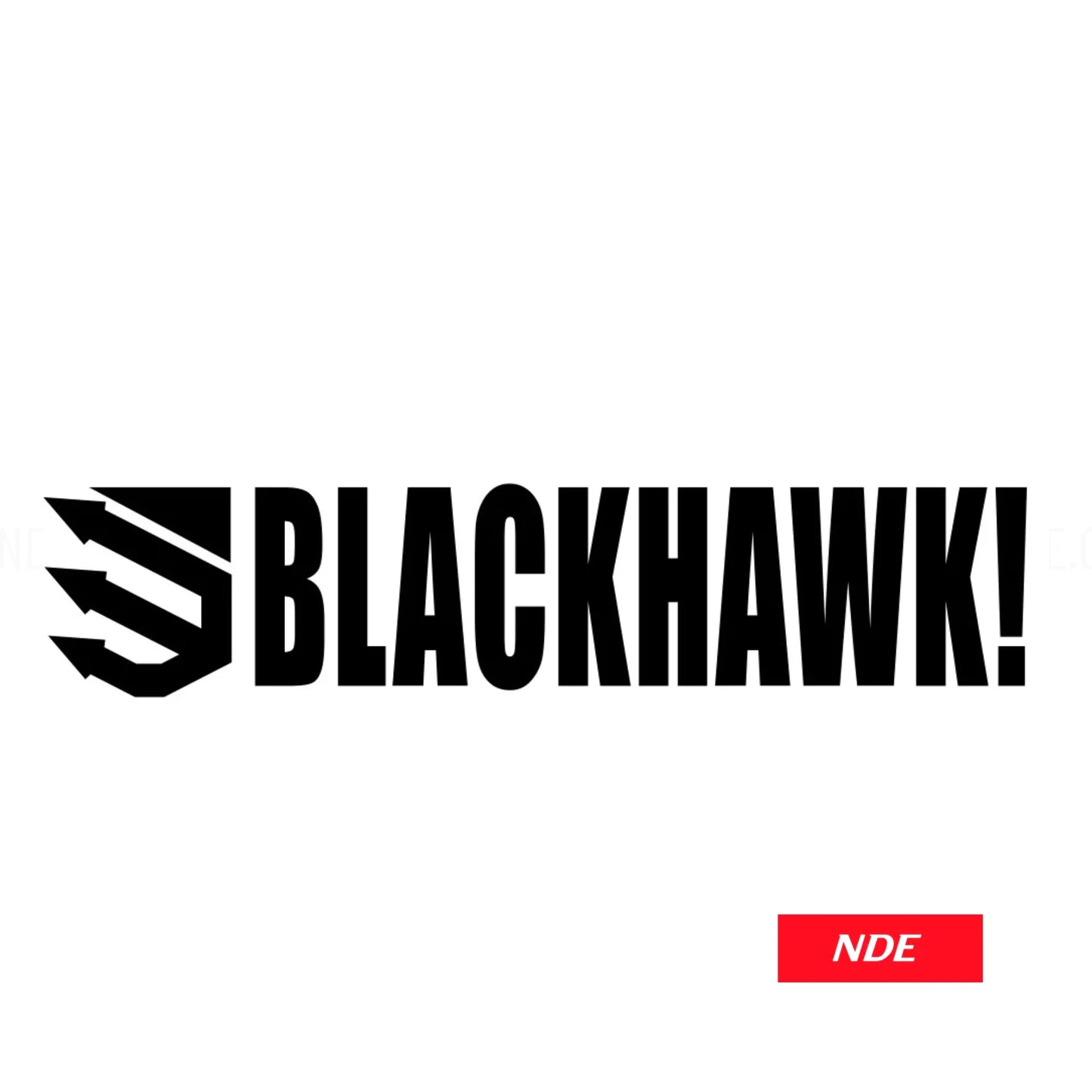 STICKER DECAL BLACKHAWK