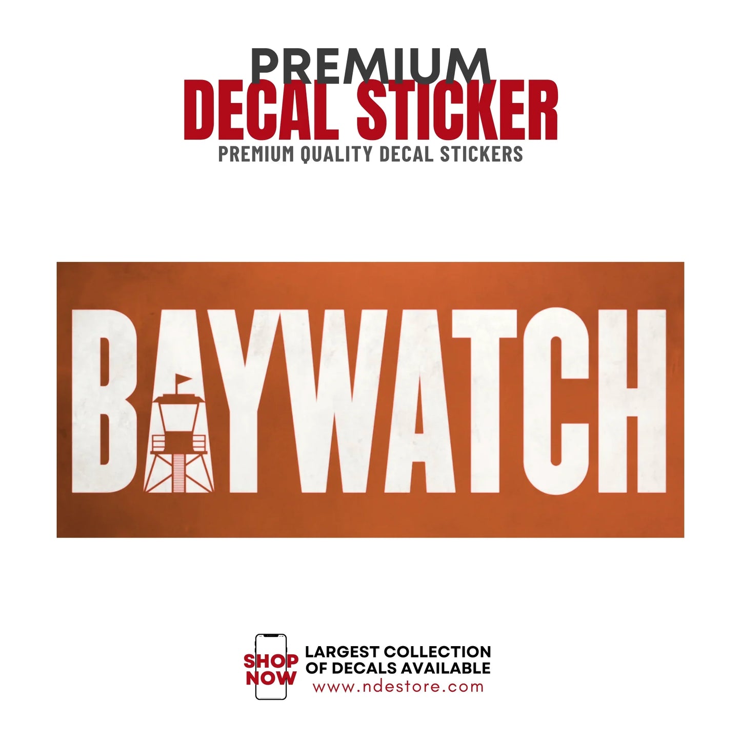 STICKER DECAL BAYWATCH