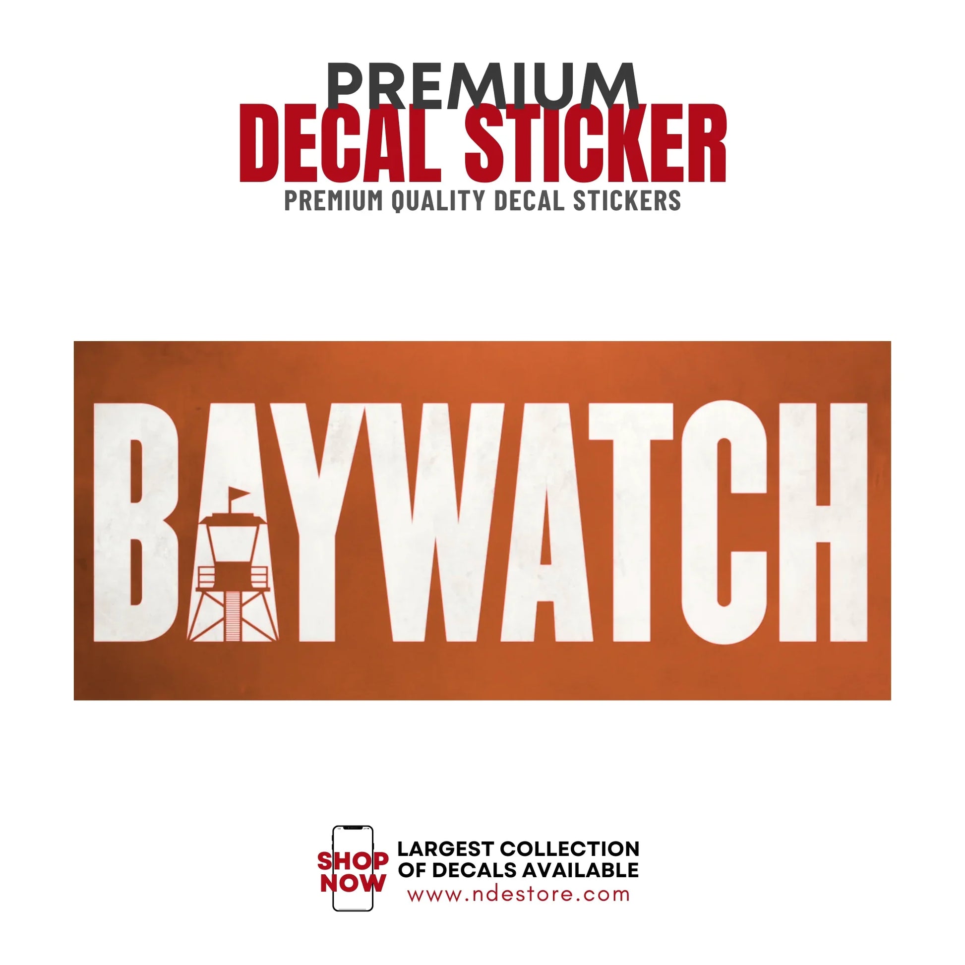 STICKER DECAL BAYWATCH