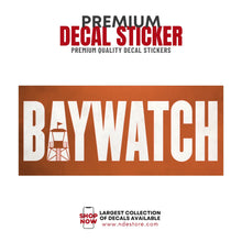 STICKER DECAL BAYWATCH