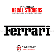 STICKER FERRARI - ndestore.com