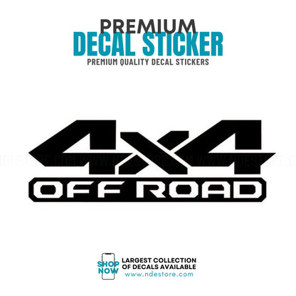 STICKER DECAL 4x4 OFF ROAD
