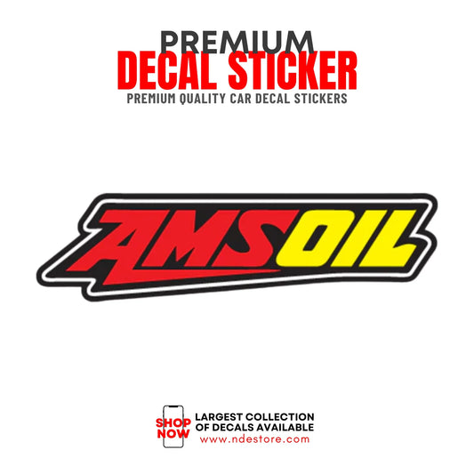 STICKER DECAL AMSOIL