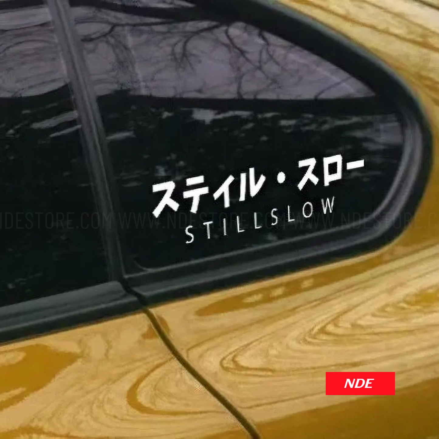 STICKER DECAL STILLSLOW JDM