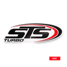 STICKER DECAL STS TURBO