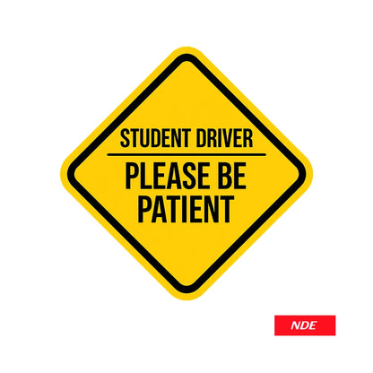 STICKER DECAL LEARNER DRIVER