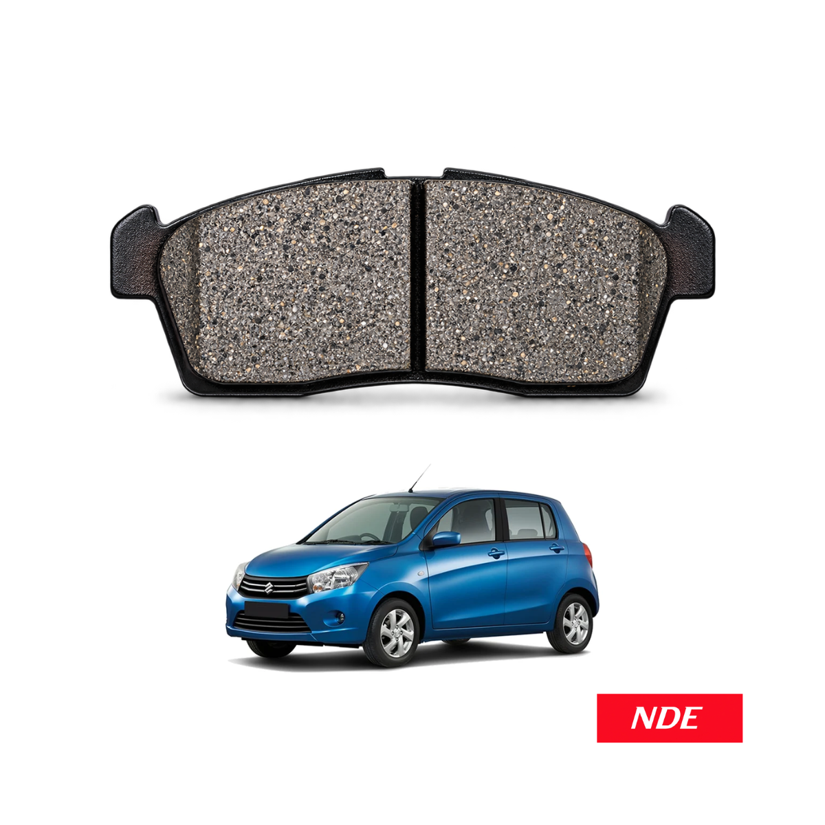 BRAKE DISC PAD SET FRONT AKEBONO FOR SUZUKI CULTUS (2018-2026)