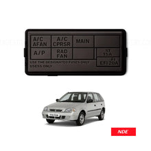 FUSE BOX COVER FOR SUZUKI CULTUS EFI