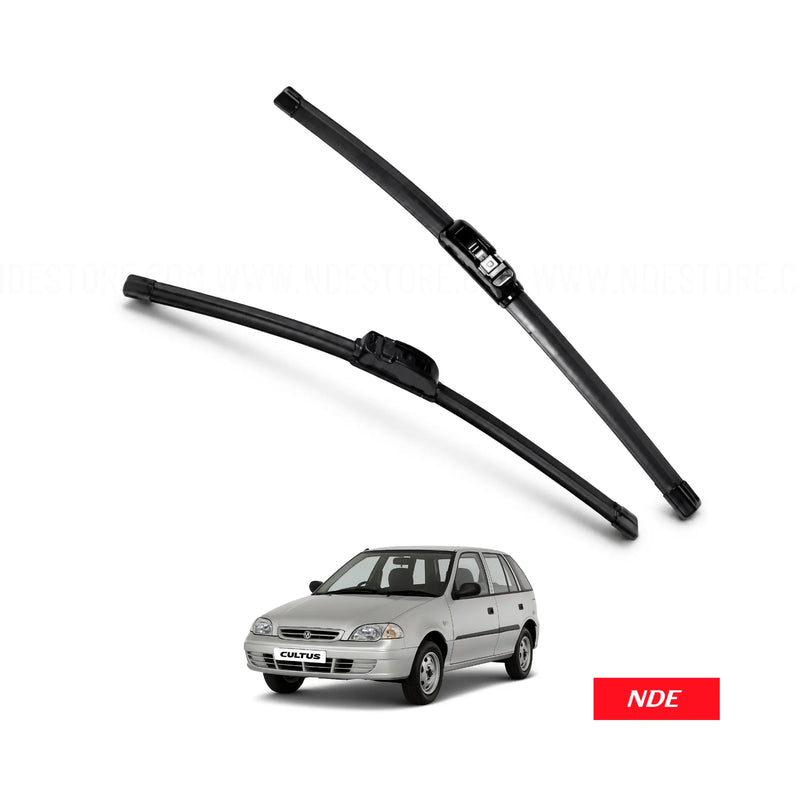 WIPER BLADE SET BEAM TYPE FOR SUZUKI CULTUS (2004-2018)