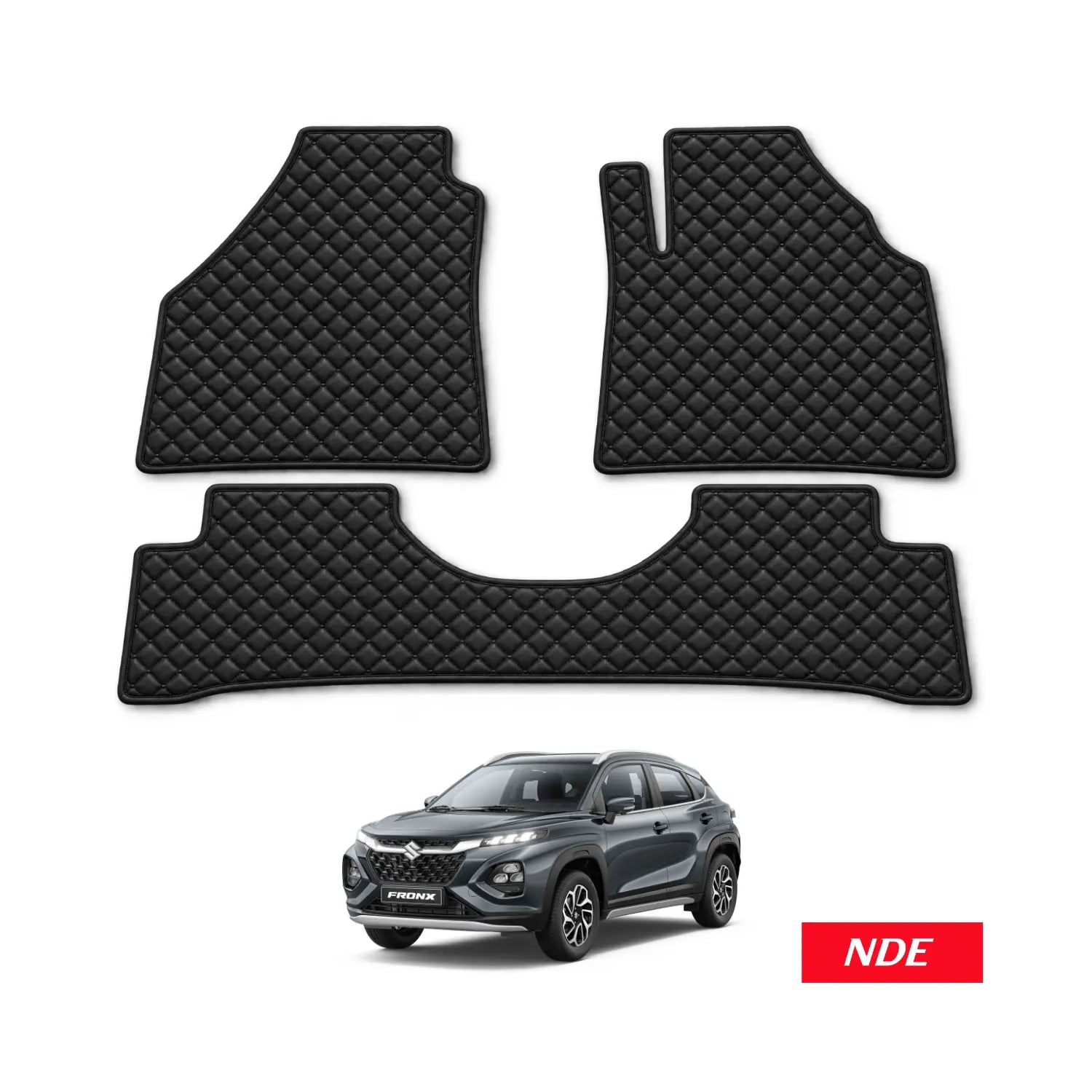 FLOOR MAT FLAT 7D STYLE SET FOR SUZUKI FRONX