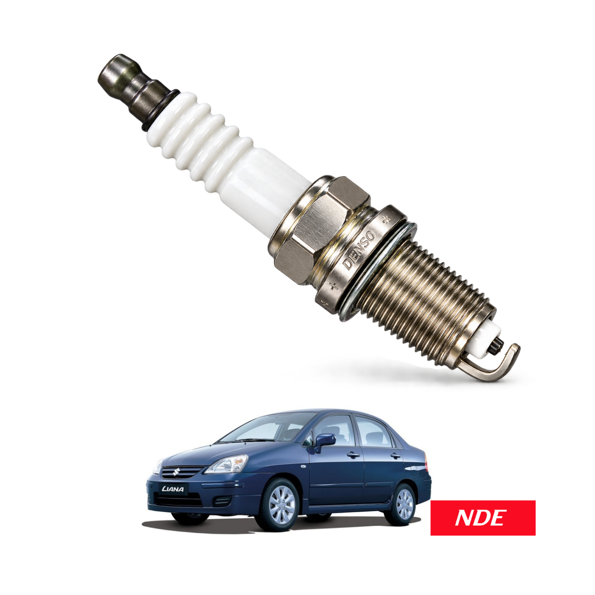 SPARK PLUG DENSO FOR SUZUKI LIANA (4 PIECES)