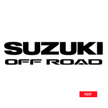 STICKER DECAL SUZUKI OFF ROAD