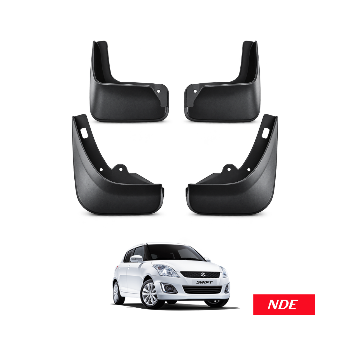MUD FLAP SET FOR SUZUKI SWIFT (2008-2021)