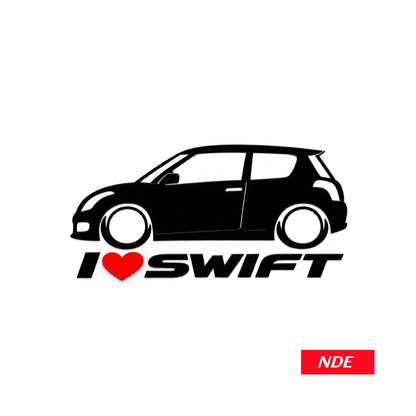 STICKER DECAL I LOVE SWIFT