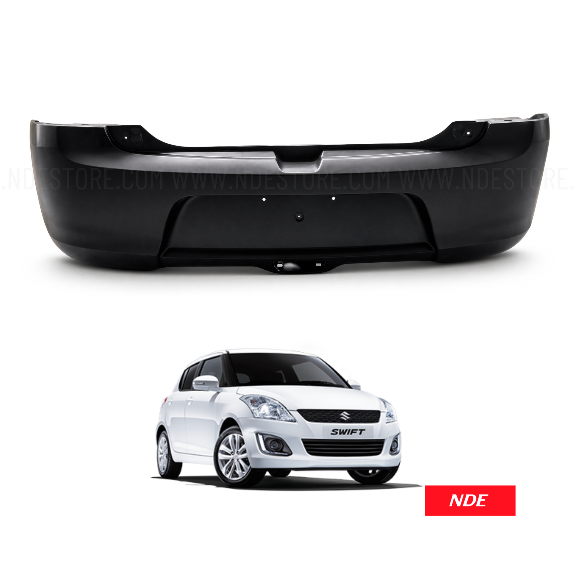 BUMPER REAR FOR SUZUKI SWIFT (2008-2021)
