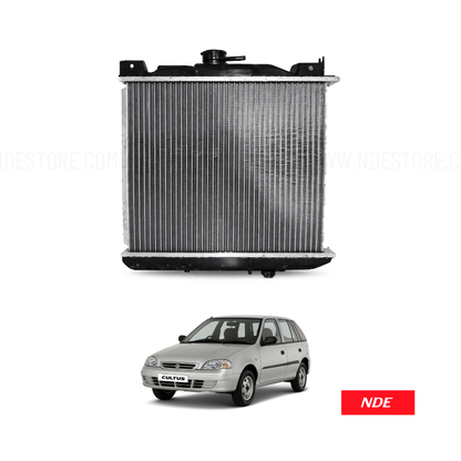 RADIATOR ASSY COMPLETE FOR SUZUKI CULTUS OLD (3-CYLINDER)