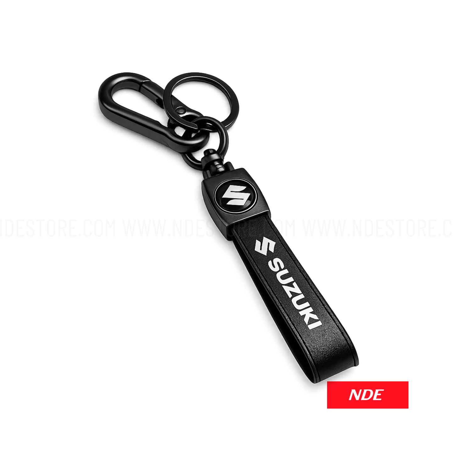 KEY CHAIN LEATHER STRAP SUZUKI