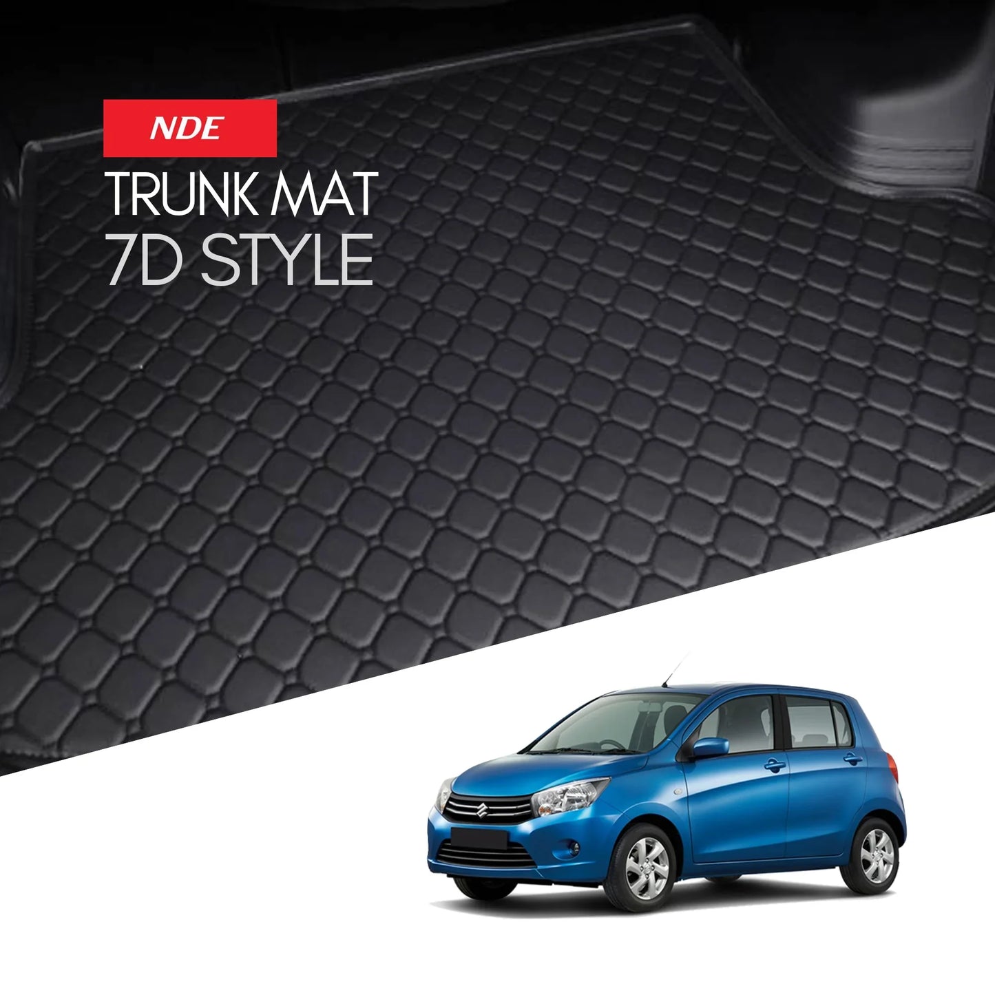 TRUNK FLOOR MAT 7D STYLE FOR SUZUKI CULTUS (2018-2025)