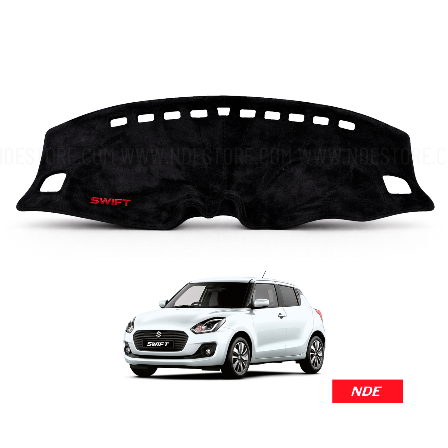 DASHBOARD MAT VELVET FOR SUZUKI SWIFT (2021-2026)