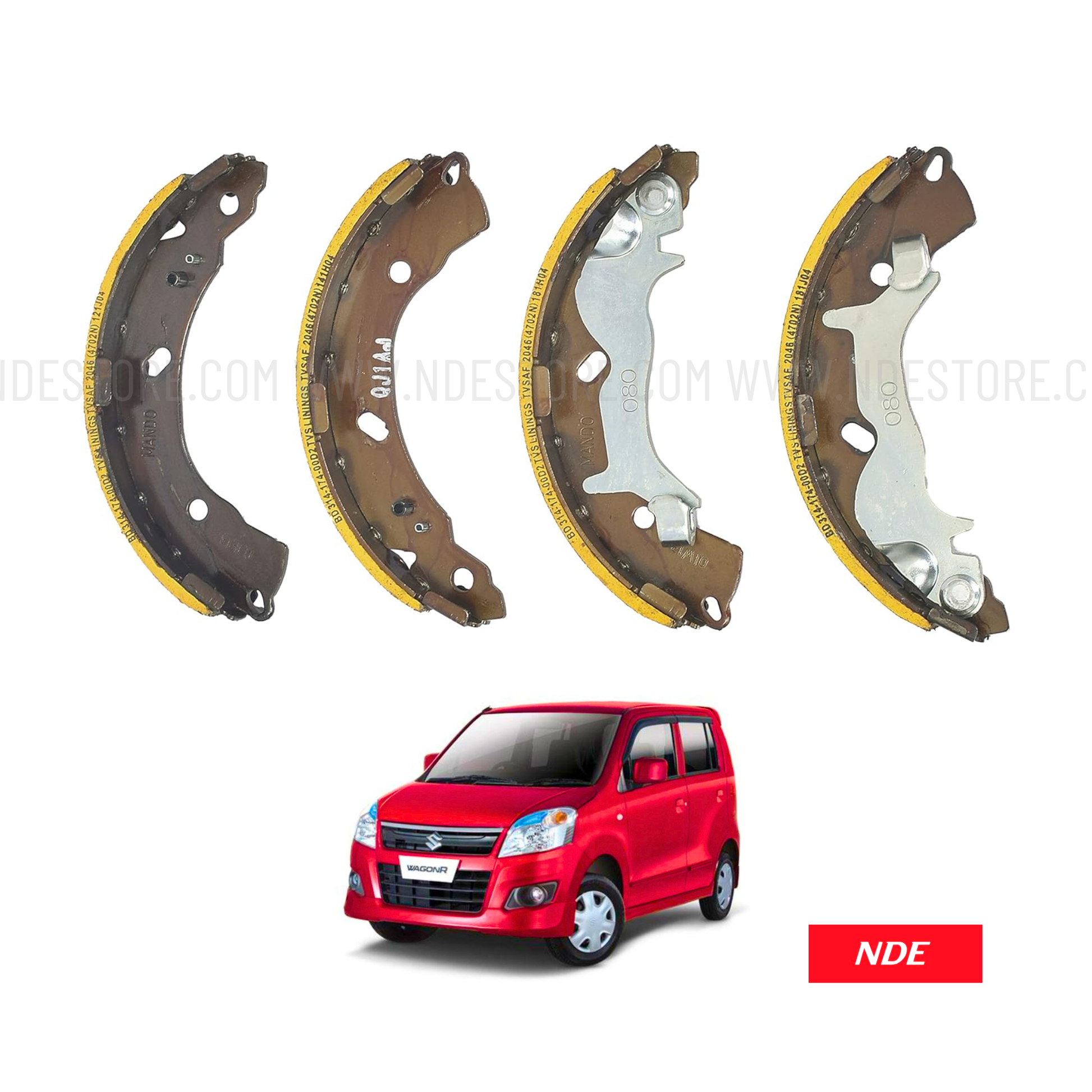 BRAKE SHOE KIT REAR MK FOR SUZUKI WAGON R (2014-2025)