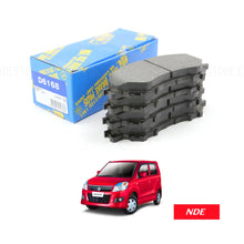 BRAKE DISC PAD SET FRONT MK FOR SUZUKI WAGON R