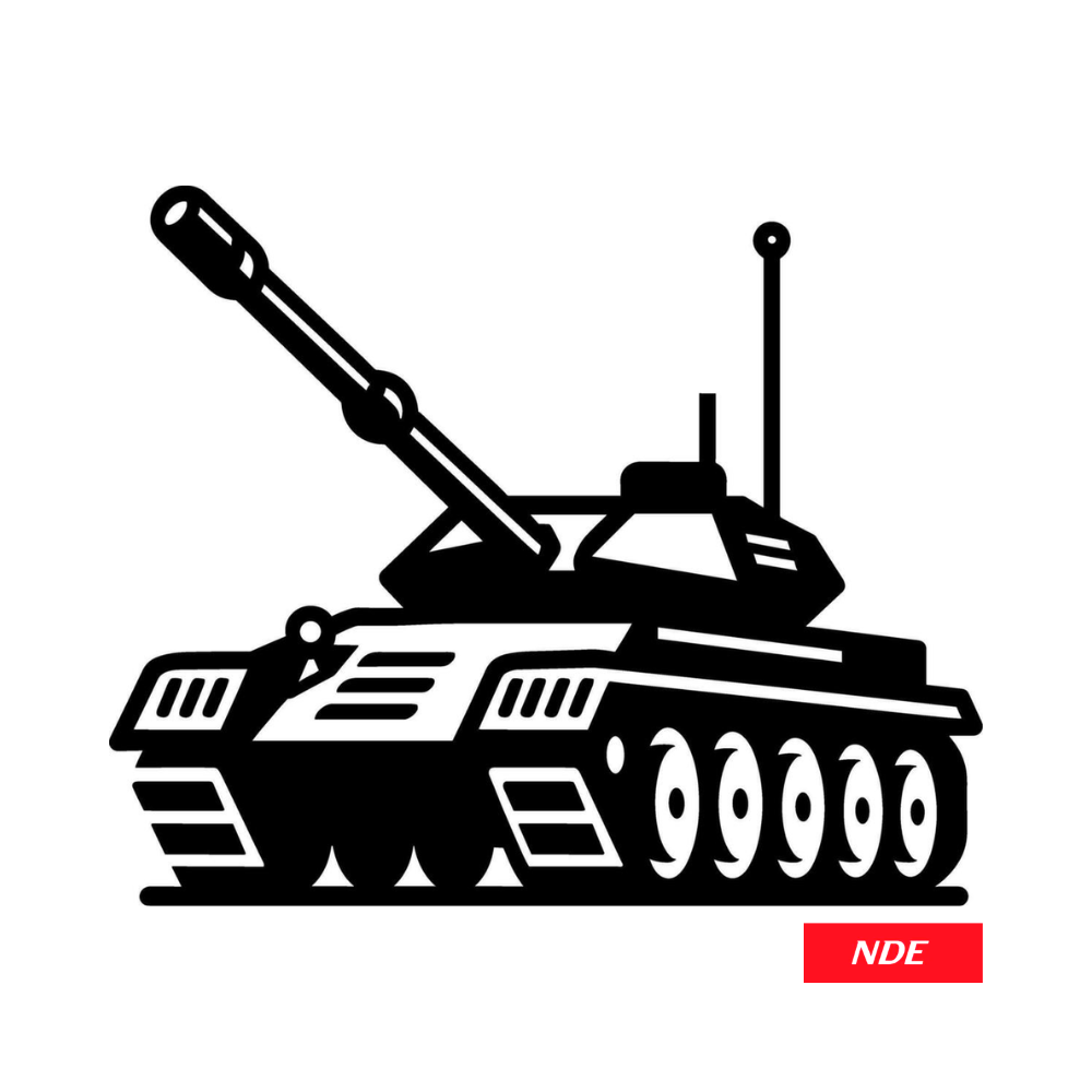 STICKER DECAL TANK