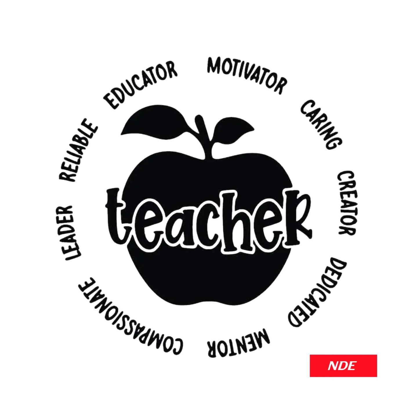 STICKER DECAL TEACHER