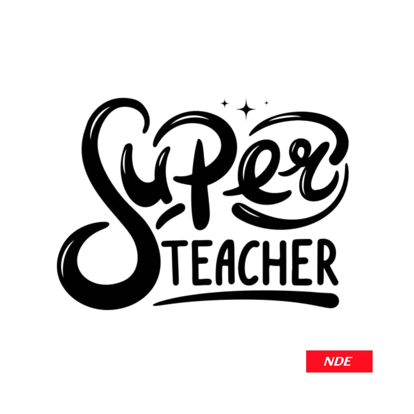 STICKER DECAL TEACHER
