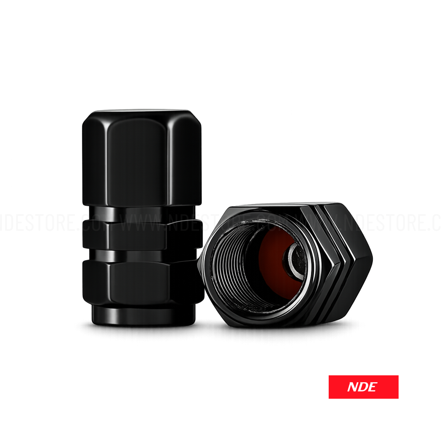 TIRE NOZZLE VALVE COVER CAP SET | METAL