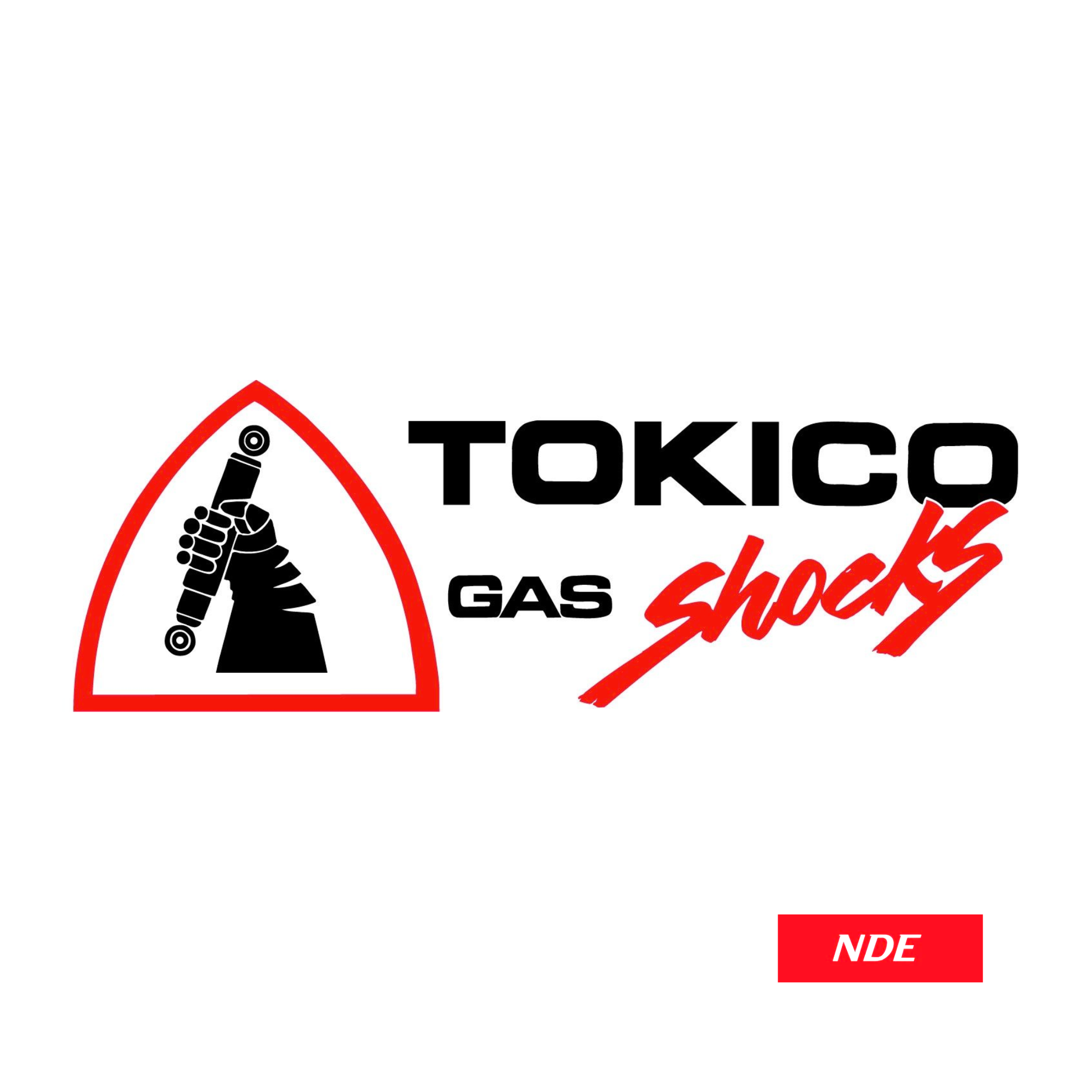 STICKER DECAL TOKICO GAS SHOCKS