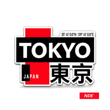 STICKER DECAL TOKYO JAPAN CORD