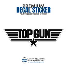 STICKER DECAL TOP GUN