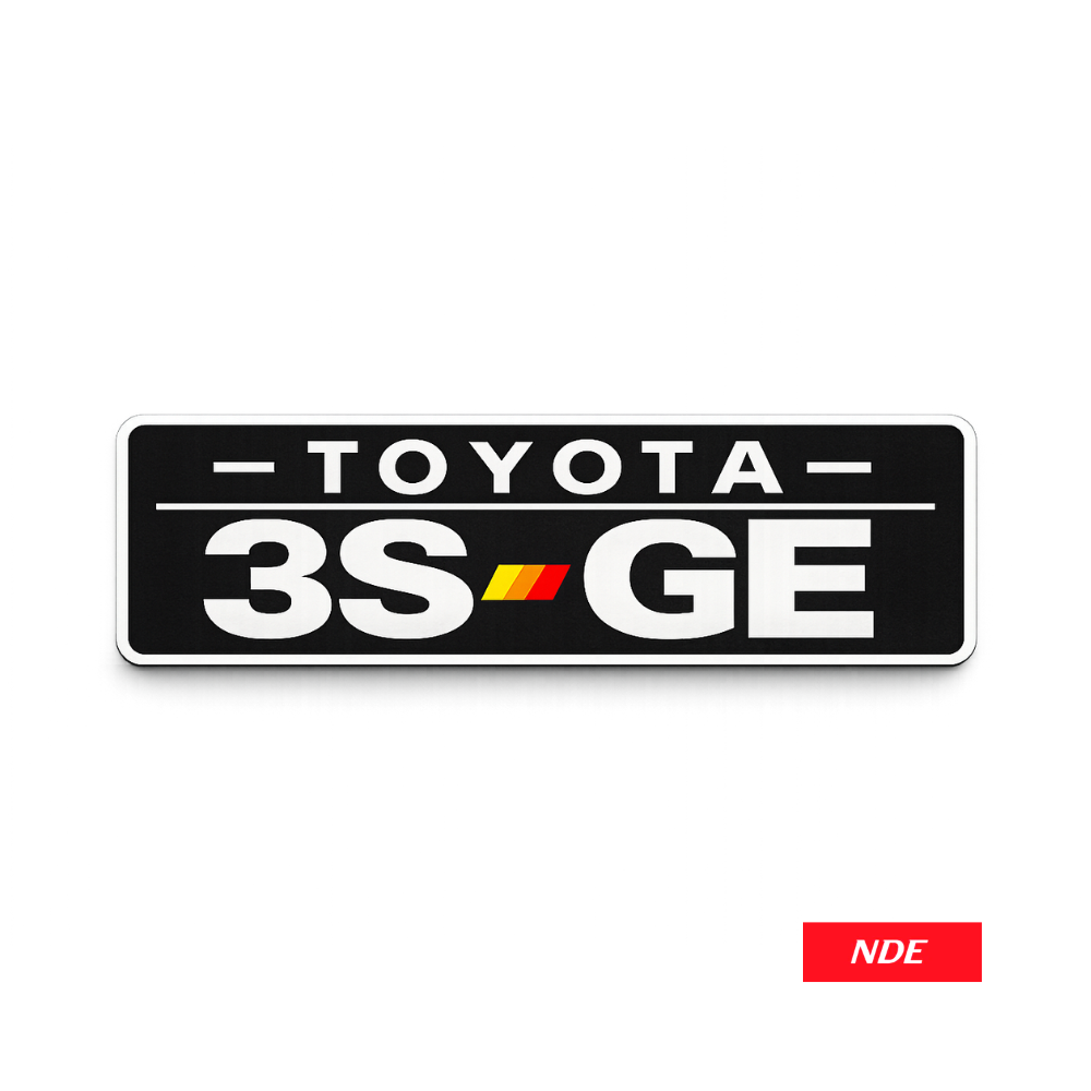 STICKER DECAL 3S-GE