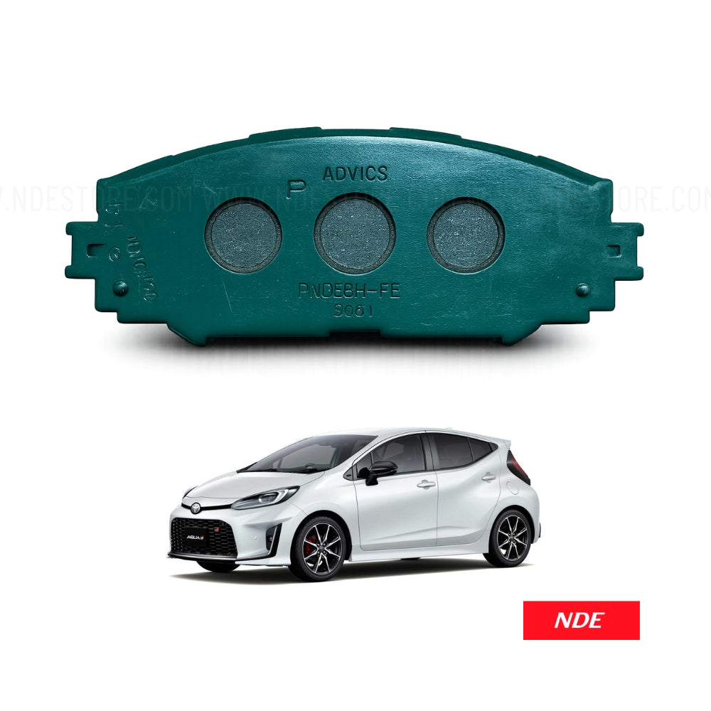 BRAKE DISC PAD FRONT GENUINE FOR TOYOTA AQUA