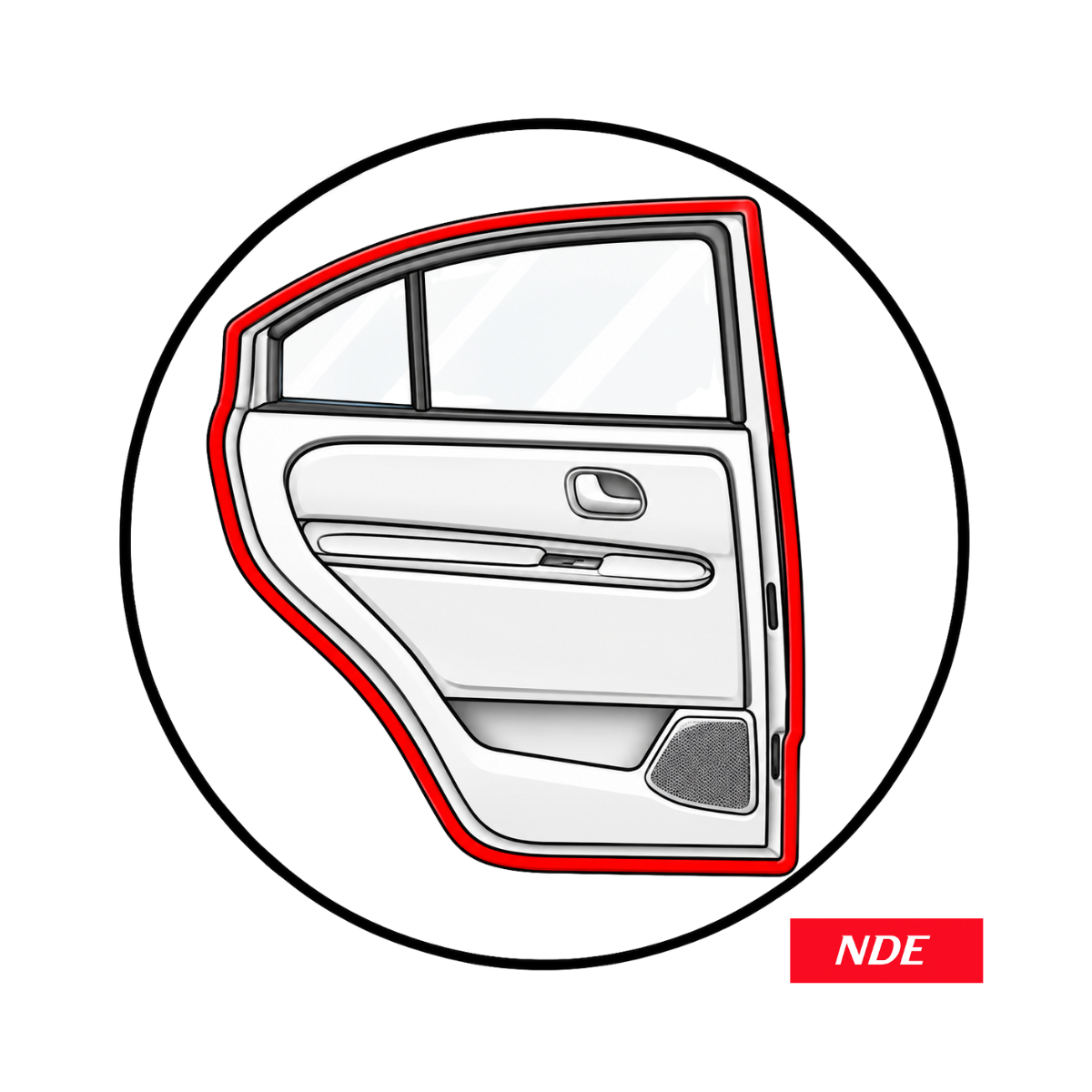 DOOR RUBBER FOR TOYOTA COROLLA (2002-2008)