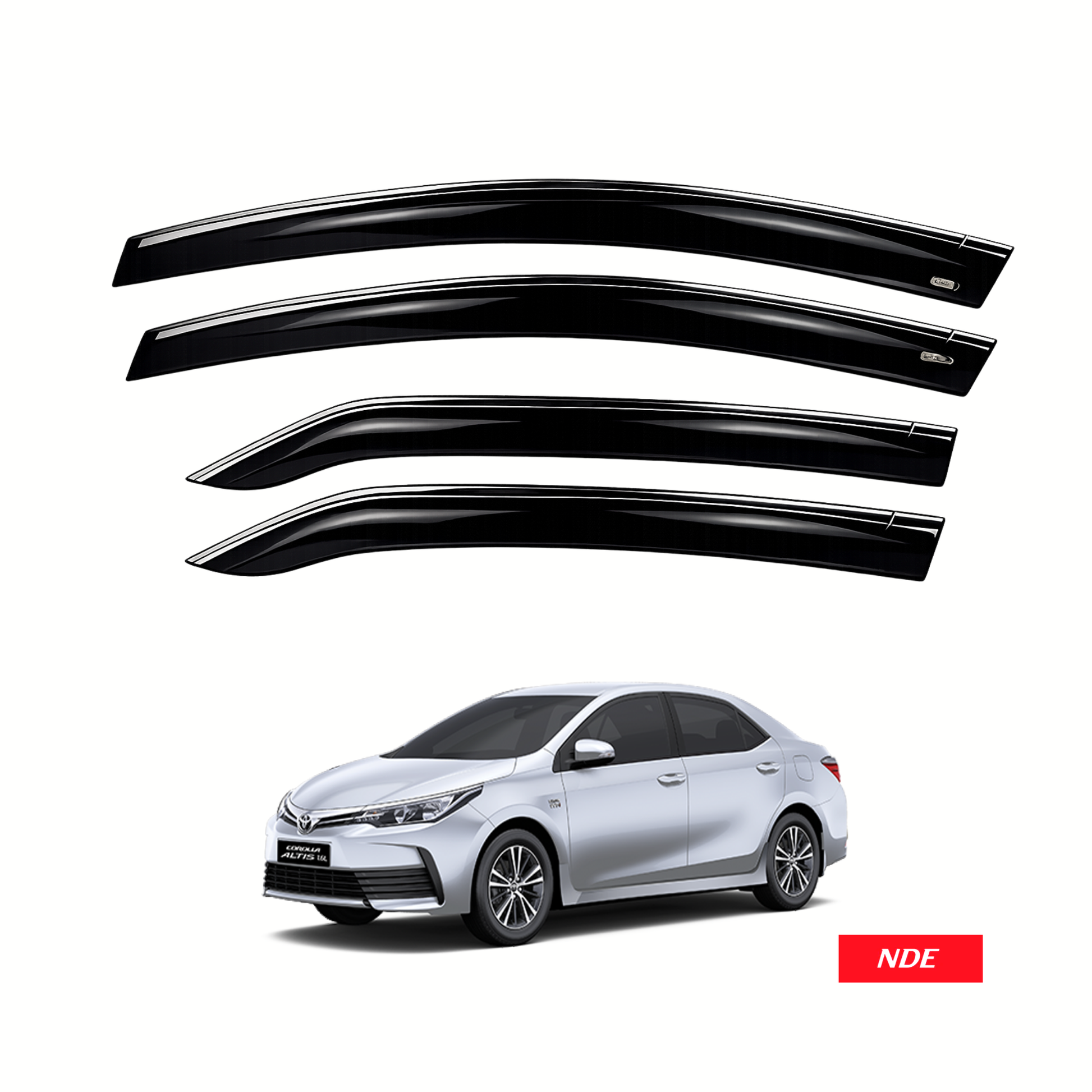 AIR PRESS VISOR SET FOR TOYOTA COROLLA (2008-2026)
