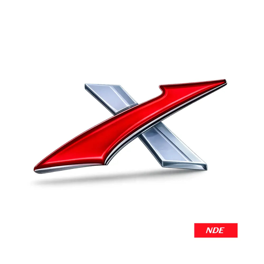 MONOGRAM EMBLEM X LOGO FOR TOYOTA COROLLA ALTIS X