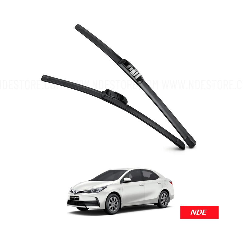 WIPER BLADE SET BEAM FOR TOYOTA COROLLA (2008-2026)