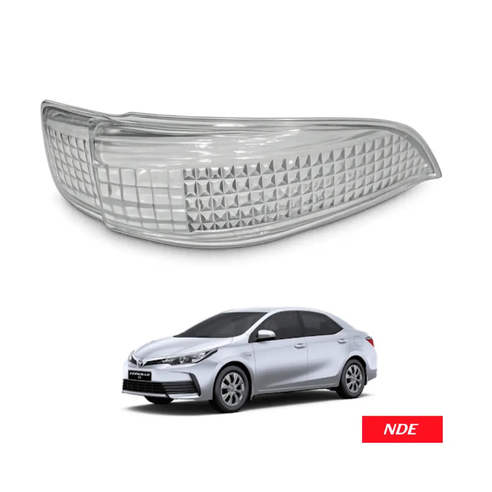 SIDE MIRROR LIGHT LENS COVER FOR TOYOTA COROLLA (2018-2026)
