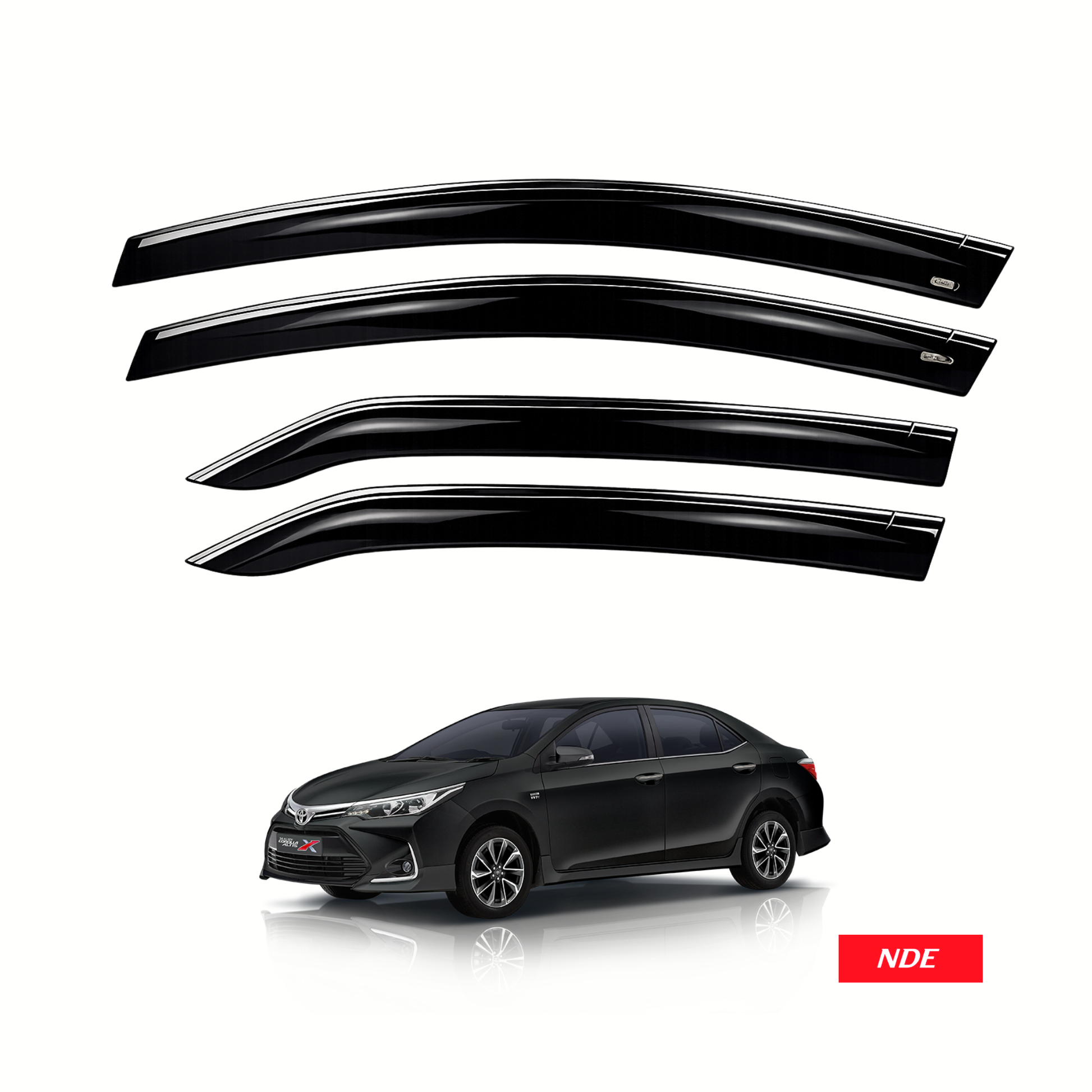 AIR PRESS VISOR SET FOR TOYOTA COROLLA (2008-2026)