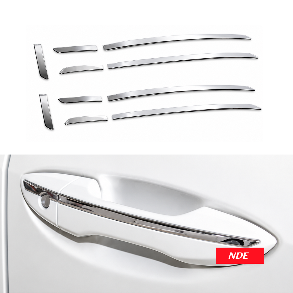 DOOR HANDLE CHROME TRIM FOR TOYOTA COROLLA (TOYOTA COROLLA GRANDE STYLE)