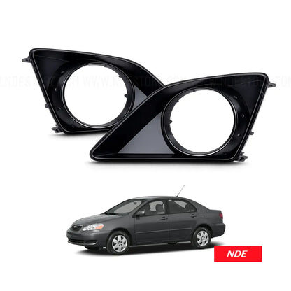 FOG LIGHT COVER SET FOR TOYOTA COROLLA (2002-2008)