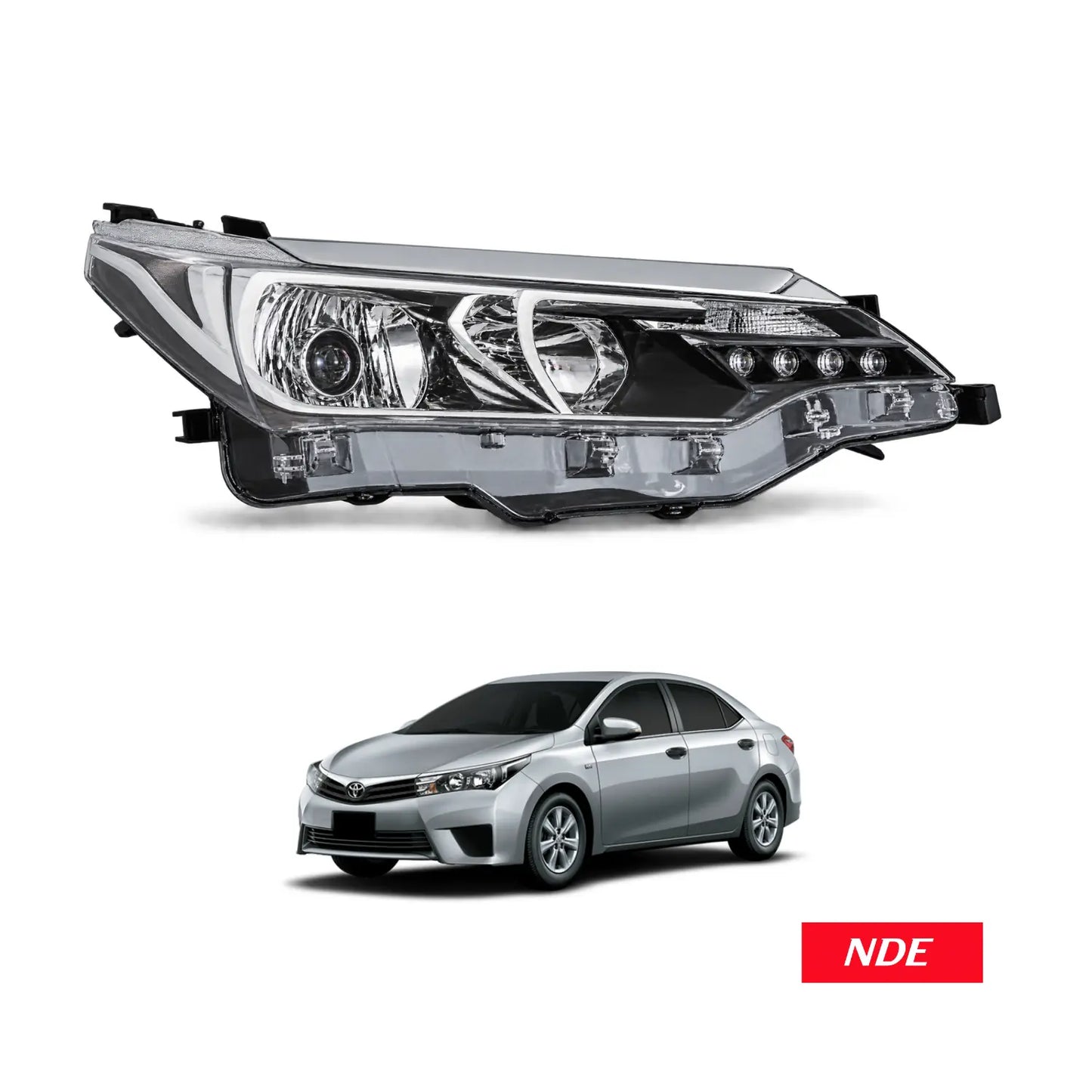 HEAD LIGHT FOR TOYOTA COROLLA GLI (2018-2021)