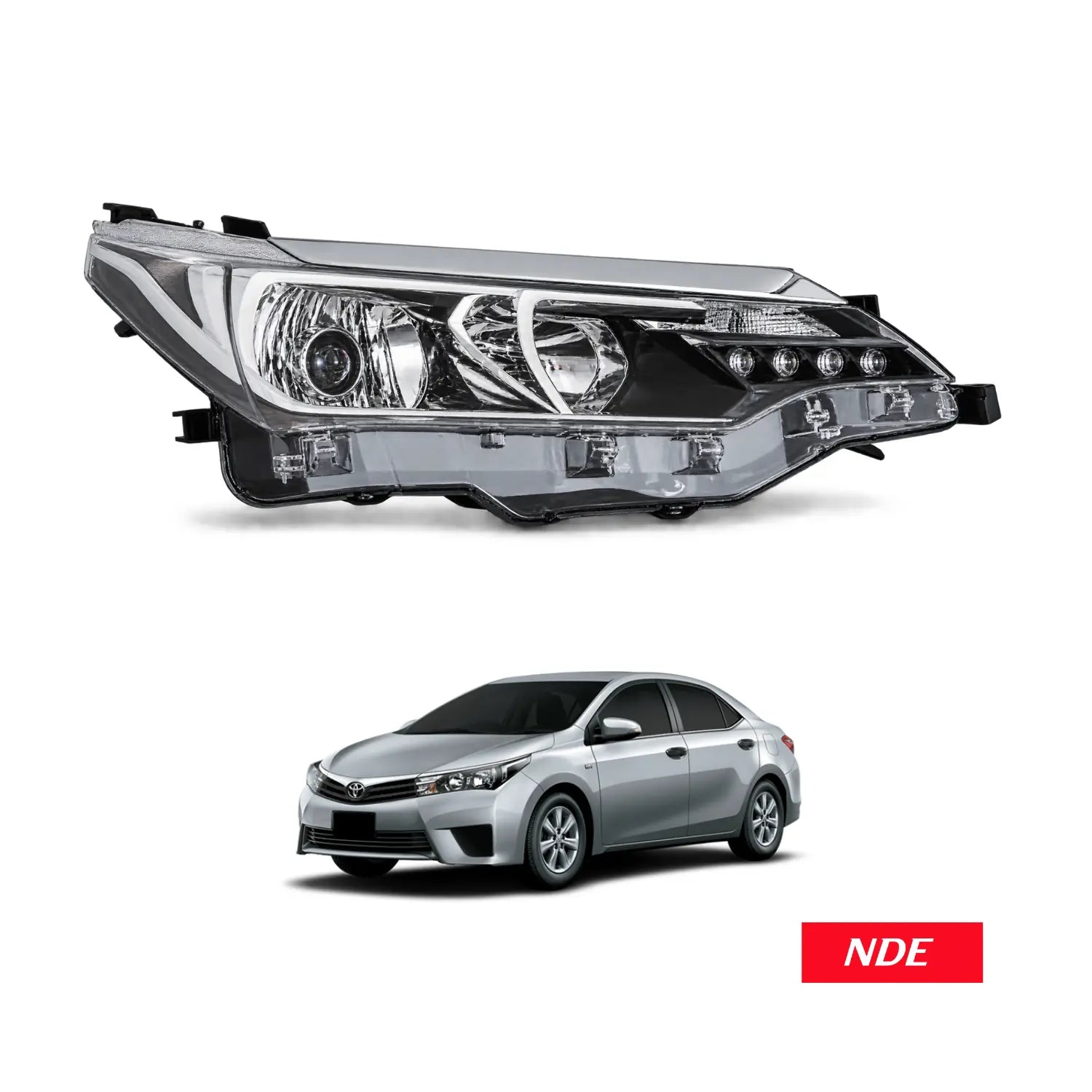 HEAD LIGHT FOR TOYOTA COROLLA GLI (2018-2021)