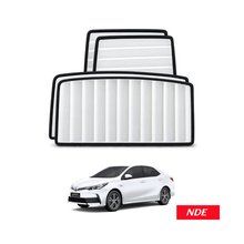 SUN SHADE SET WHITE FOR TOYOTA COROLLA